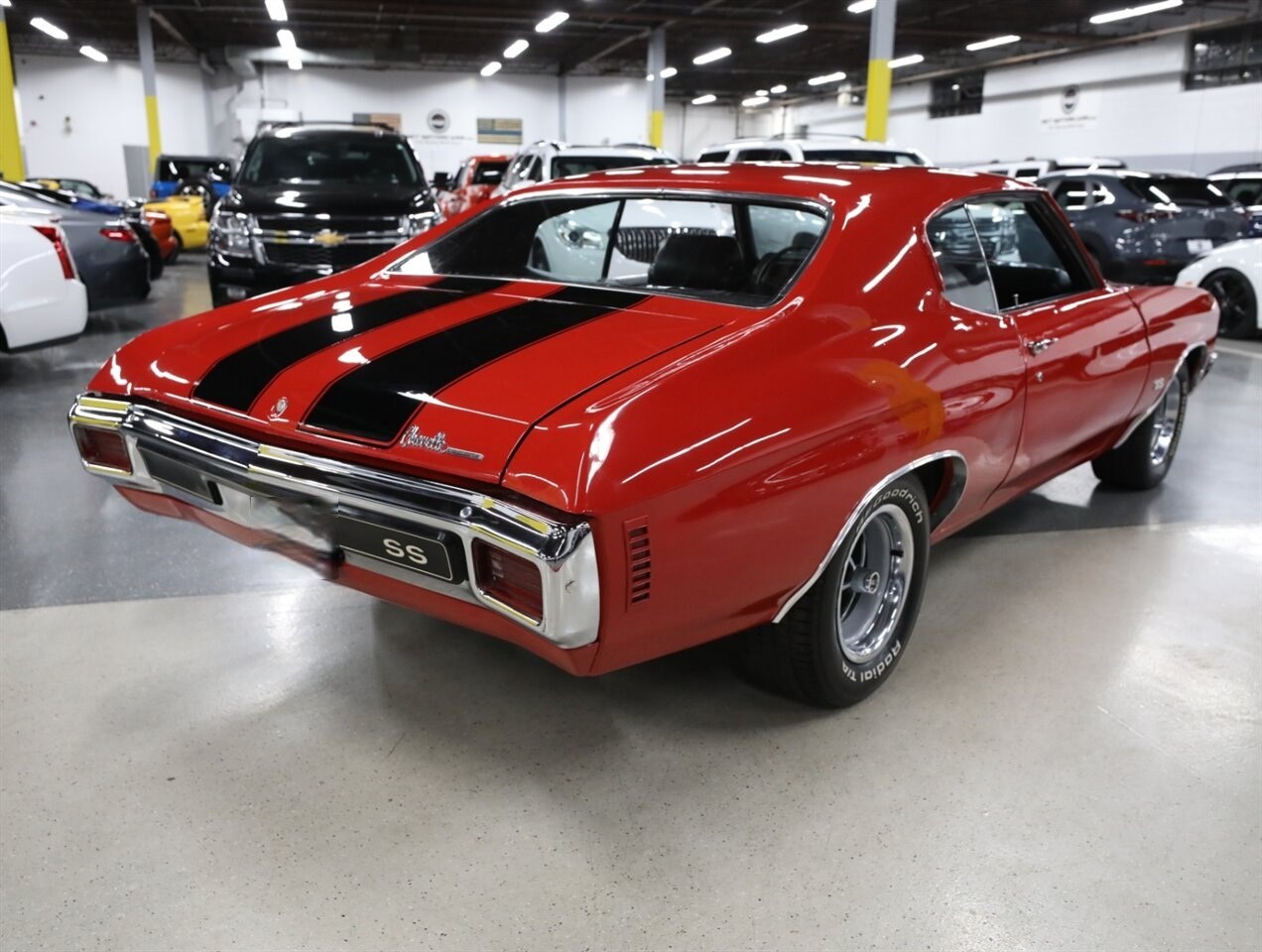 Rear three-quarter view